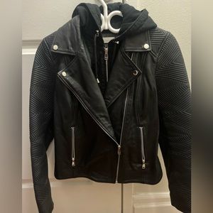 DANIER IMANI LEATHER JACKET SIZE M